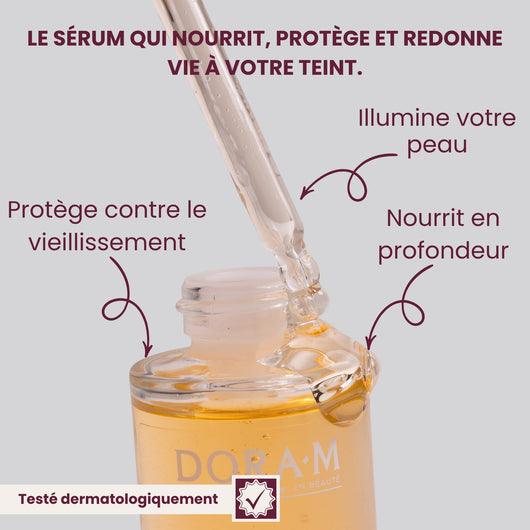 Sérum éclat visage – Peau mature et sèche