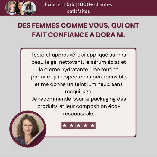 Sérum éclat visage – Peau mature et sèche